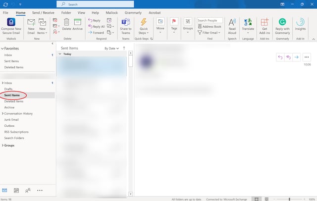 How To Recall An Email In Outlook 7724